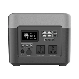 Sunbonar 1000W Portable Power Station, 1000Wh Capacity with 2x1000W AC Outlets, Solar Generator for Home Backup, Emergency, Outdoor Camping